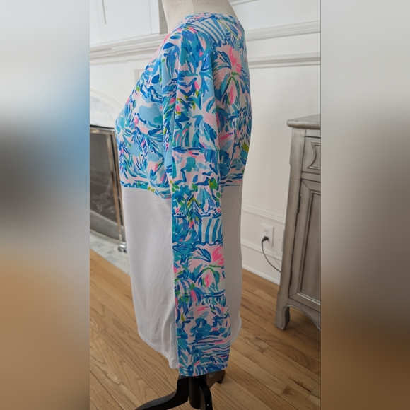 Lilly Pulitzer Finn Long Sleeve Print Women's Top - Picture 6 of 9